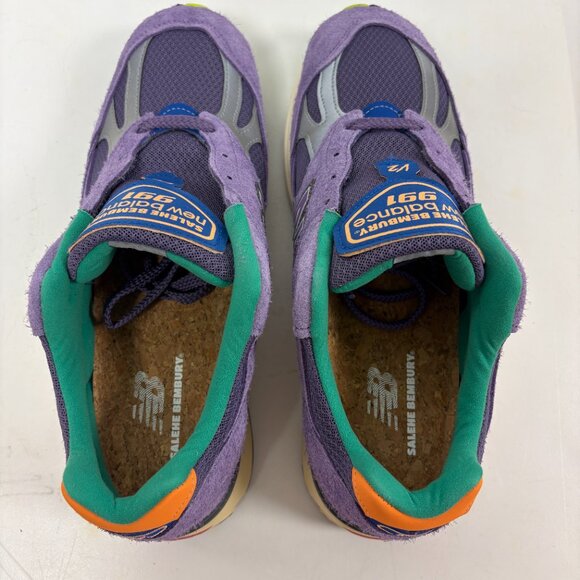 New Balance 991v2 MiUK Salahe Bembury Colors Be The Palette (U991SB2), Size 11 - Picture 6 of 9